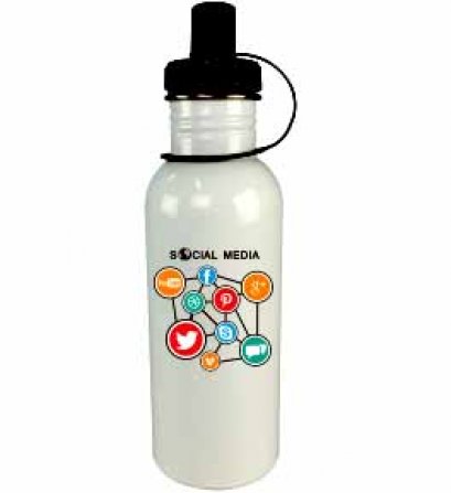 ขวดน้ำ Social media bottle